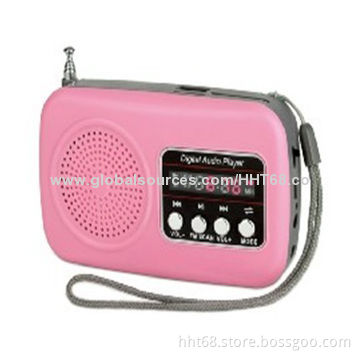 Pocket Radios, Supports TF Card, Built-in Memory, FM Radio FunctionNew